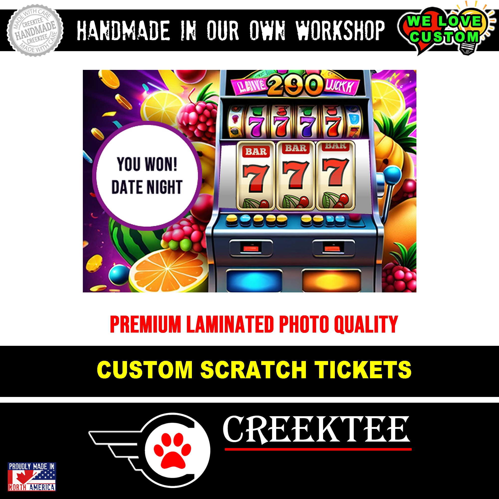 Date Night Scratch Ticket