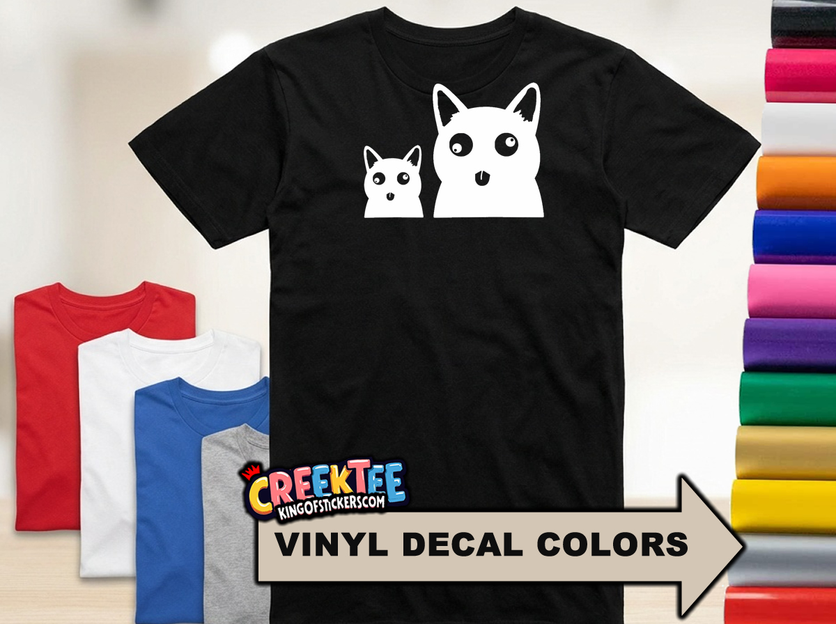 Sassy Cats HTV Vinyl Tee 